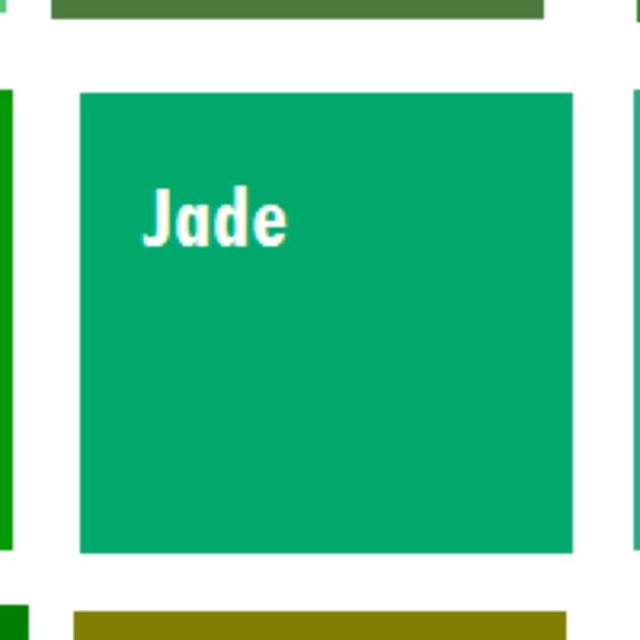 Teal Forever 21 skater skirt - Picture 3 of 3